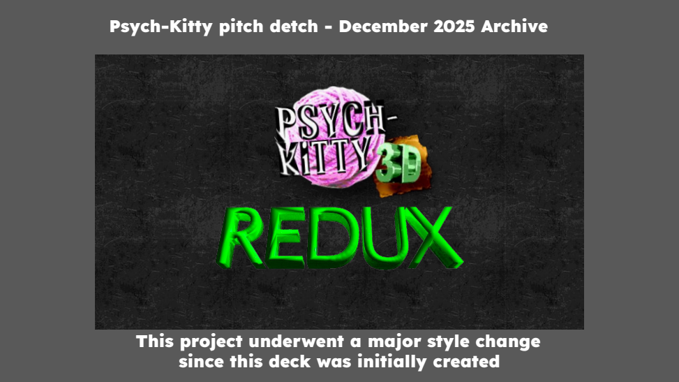 Psych Kitty pitch slide