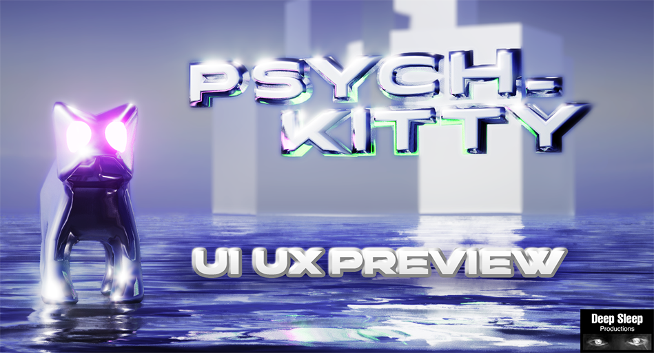 Psych-Kitty UI UX preview promotional image